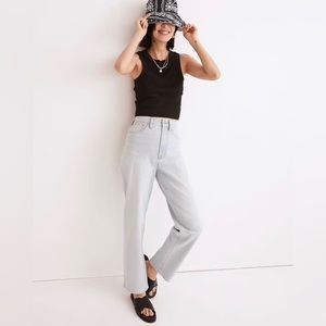 Madewell, The Perfect Vintage Straight Jean in Mosedale Wash